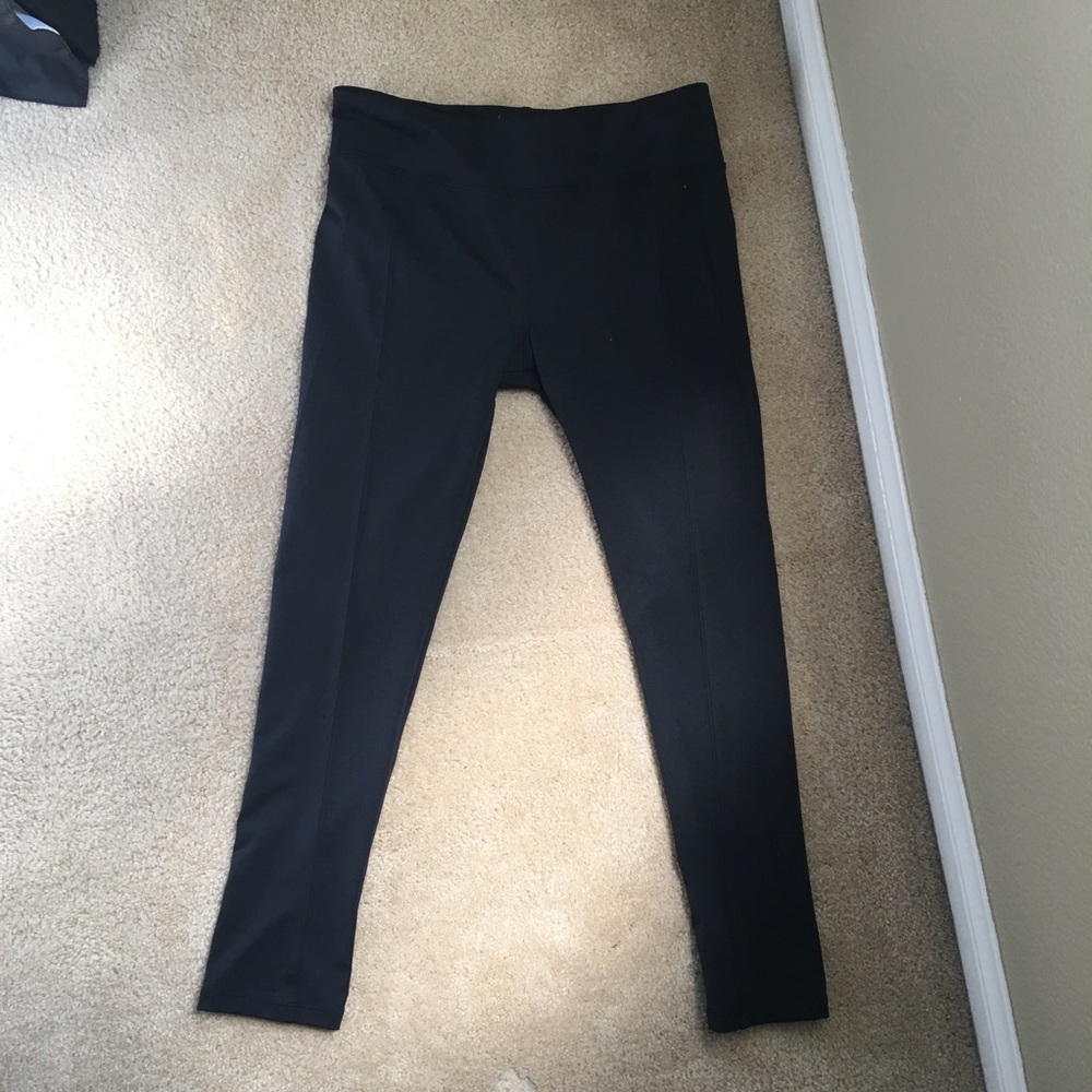 Free People Exercise Leggings Black Size L